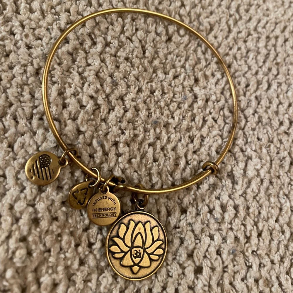 Alex and Ani Lotus Flower Bracelet